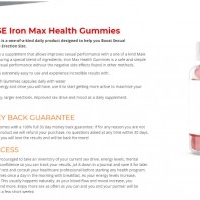 Iron Max Health Gummies Male Enhancement Reviews
